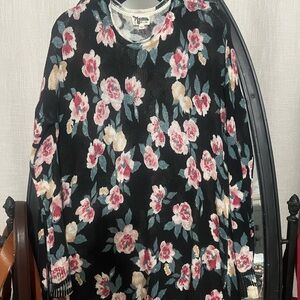 Show Me Your MuMu Black Floral Sweater